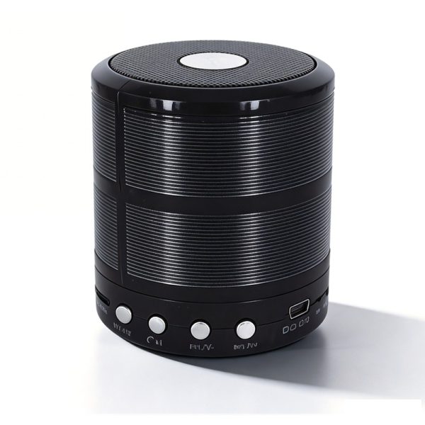 Altavoz Bluetooth port&aacute;til mini WS-887 con pantalla LED, radio FM, tama&ntilde;o compacto, altavoz de bolsillo