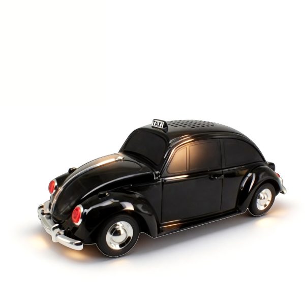 Altavoz Bluetooth modelo de coche WS-1938BT con pantalla LED, radio FM, dise&ntilde;o retro, coleccionable