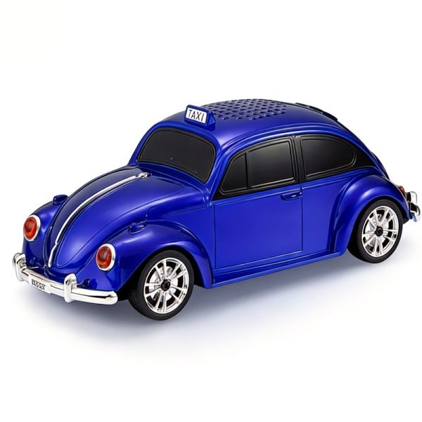 Altavoz Bluetooth modelo de coche WS-1939BT con pantalla LED, radio FM, dise&ntilde;o retro, coleccionable
