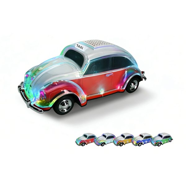 WS-1937BT Altavoz Bluetooth Vintage Modelo Coche 1937 con Pantalla LED Radio FM Dise&ntilde;o Retro Coleccionable