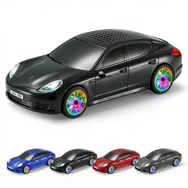 Altavoz Bluetooth modelo de coche WS-599 con radio FM USB/TF dise&ntilde;o retro coleccionable